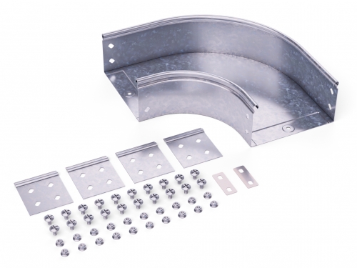 Фото угол cpo 90 горизонтальный 90° 150х80 в комплекте с крепежными элементами и соединительными пластинами, необходимыми для монтажа,горячеоцинкованный Угол CPO 90 горизонтальный 90° 150х80 в комплекте с крепежными элементами и соединительными пластинами, необходимыми для монтажа,горячеоцинкованный