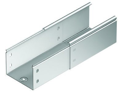 Фото телескопическое расширение для лотка  300х100 l600мм, горячеоцинкованное Телескопическое расширение для лотка  300х100 L600мм, горячеоцинкованное