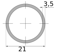 Трубы х/д 21х3.5