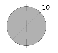 Круг горячекатаный 10 оцинкованная К, марка Ст3