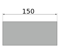 Полоса горячекатаная 150х10, длина 6 м, марка Ст3