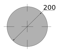 Круг горячекатаный 200, марка Ст3