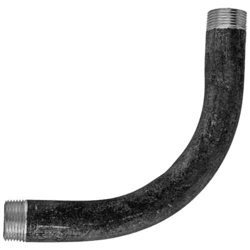 Отвод стальной шовный 90гр Дн 48х3.5 (Ду 40) резьба из труб по ГОСТ 3262-75 КАЗ