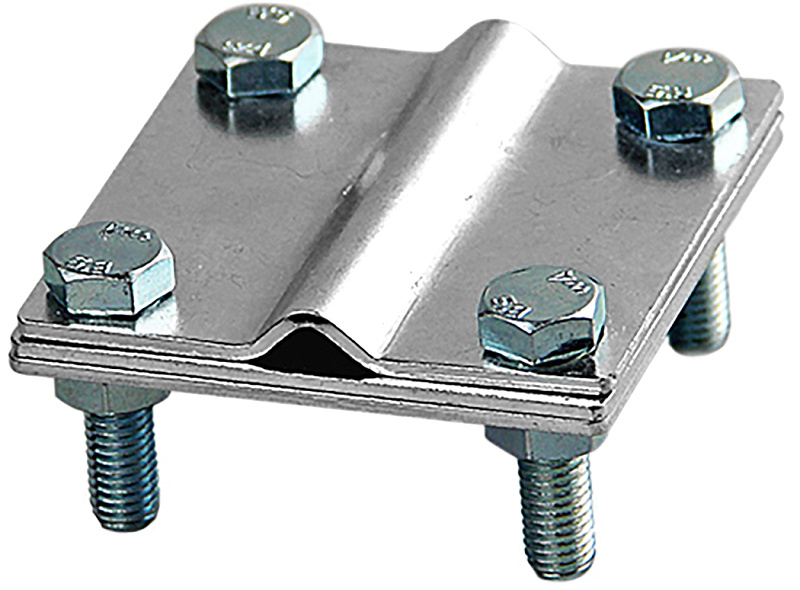 Фото зажим пруток - полоса, нерж. сталь Зажим пруток - полоса, нерж. сталь